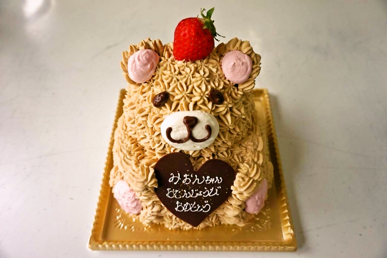 13 くまちゃんケーキ 新発田の洋菓子 ケーキのお店パトラン