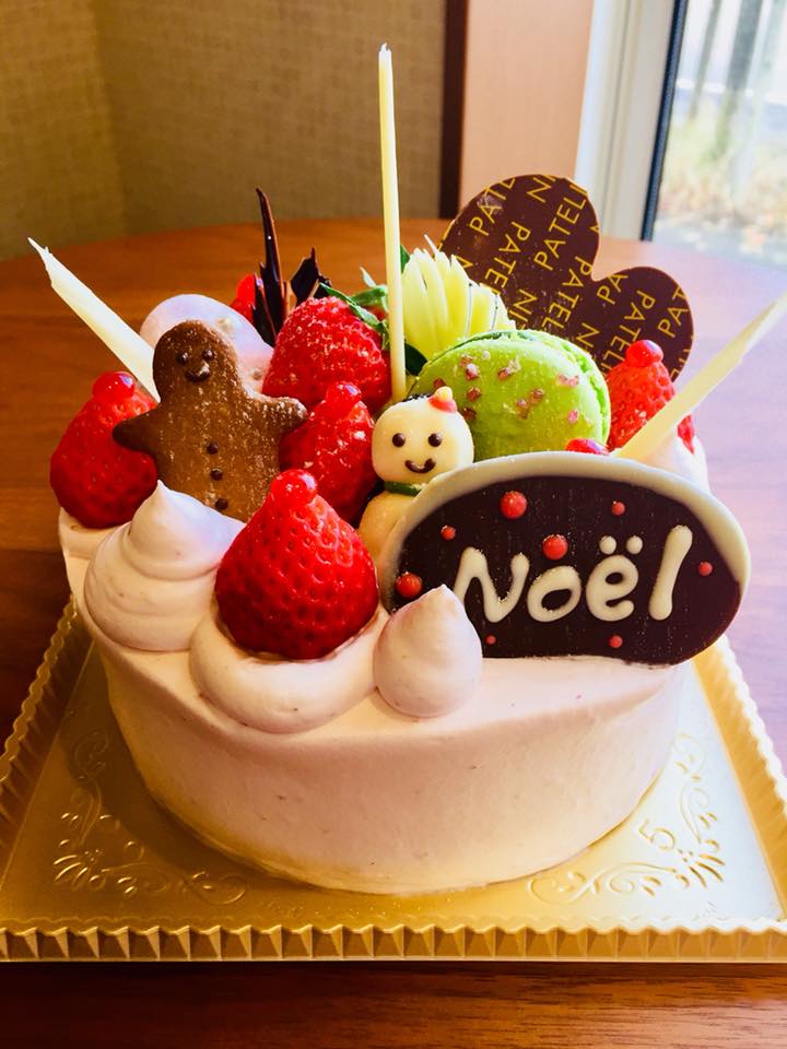 クリスマスケーキの受付開始 新発田の洋菓子 ケーキのお店パトラン